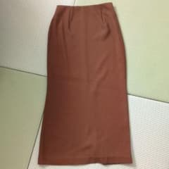 MOUSSYロングスカート ブラウン スリット入りのサムネイル
