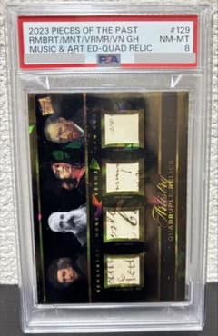 pieces of the past ゴッホ ピカソ モネ 直筆 サイン カード PSA8 鑑定済み】 モネ ゴッホ等 直筆文字 封入カード遺物 遺品の欠片