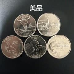 アメリカ硬貨 25セント（クォーター）50州記念シリーズ ワシントン2007