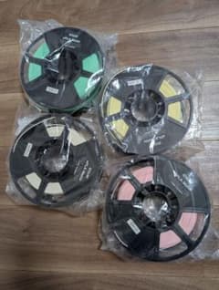 3DP用フィラメント PLAマット色4種セットのサムネイル