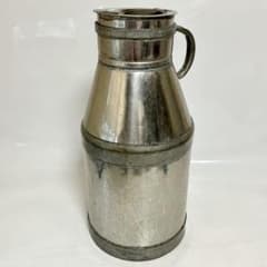 牛乳　輸送　ミルク缶　牛乳缶　ヴィンテージ　金属製　ミルクジャグ　取って m70897906264_1.jpg?1771992316