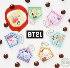 BT21 TATA 아크릴 키링 반다이 식완