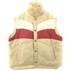 古着 70~80年代 SIGALLO 中綿ベスト メンズXL ヴィンテージのサムネイル