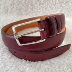 美品】Felisi ベルト レザー エンジ色 メンズ 48-90 - メルカリ