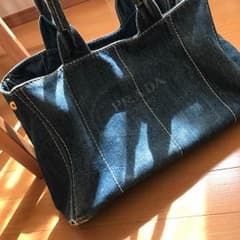 PRADA  カナパ デニム トートのサムネイル