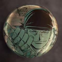 フ*ミ様 ONE PIECE ワンピース ゾロ 缶バッジ レトロ 当時物 希少 ONE PIECE ワンピース ゾロ 缶バッジ レトロ 当時物 希少 - メルカリ