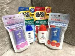 日焼け止め 4点セット ミルク スティック SPF50+ PA++++ おまけ有のサムネイル