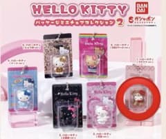 ハローキティ パッケージミニチュアコレクション2 ラテクマ ver.のサムネイル
