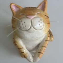 猫の置物　ねこ　インテリア　置き物　約9cmのサムネイル