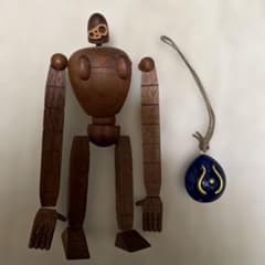 Studio Ghibli Laputa: Castle in the Sky Robot Soldier Figure and Levitation Stone Keychain