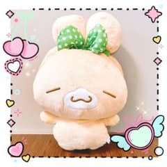 シナモロール　カプチーノ　みみむすび　ぬいぐるみ　サンリオ 新品 シナモロール みみむすびBIGぬいぐるみ～シナモン