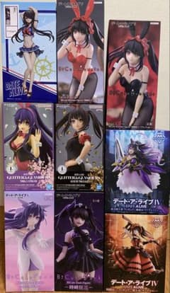 デート・ア・ライブ 時崎狂三 夜刀神十香 プライズフィギュア まとめ売りのサムネイル