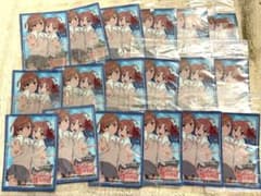 とある科学の超電磁砲 金銀キャンペーン スリーブ 御坂美琴 白井黒子