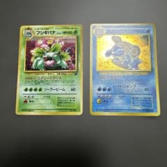 旧裏】フシギバナ、カメックス イントロ ポケモンカード - メルカリ