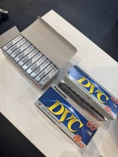 Panasonic DVC 60分テープ 10パック ケース付きのサムネイル