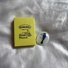 KUTANI SEAL Birds Brooch 小鳥 ブローチのサムネイル