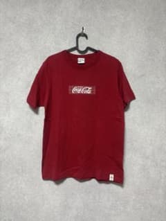GU ジーユー コカ・コーラ コラボ Tシャツ レッド L シングルステッチのサムネイル