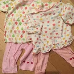 春用長袖パジャマセット♡80センチのサムネイル