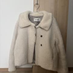 LILY BROWN アイボリー ファーショートジャケットのサムネイル