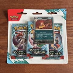【英語版・未開封】ポケモンカード Journey Together 3-Packのサムネイル