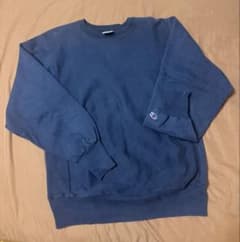 90s USA製 Champion REVERSE WEAVE ネイビー Lのサムネイル