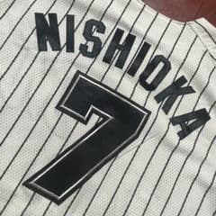 千葉ロッテマリーンズ 西岡剛 選手 ユニフォーム - メルカリ