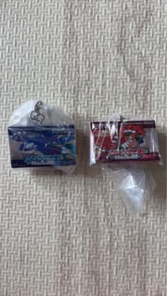 Pokémon Package & Game Card Keychain Collection: Ruby & Sapphire