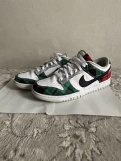 NIKE DUNK LOW チェック柄 スニーカーのサムネイル