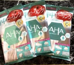 AHA Cleansing Research 背中ピーリング 5枚入り　3袋