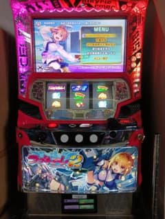 パチスロ実機 Lラブキューレ2 スマスロ簡易ユニット付き - メルカリ