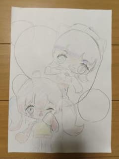 ホ*ご様 女の子　イラストのサムネイル