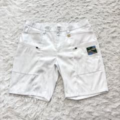新作 マークアンドロナ ハーフパンツ ショートパンツ ホワイト 迷彩