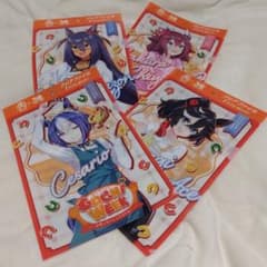 ウマ娘　クリアファイル　4種　コンプリートセットのサムネイル