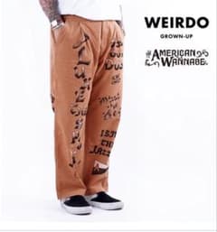 ウィアード weirdo ハンドペイントパンツ セットアップ - メルカリ