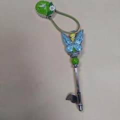 ティンカーベル 鍵型 キーホルダー チャーム