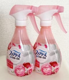 【2本】ファブリーズ W除菌+消臭 夢ふわタッチ アンティークローズのサムネイル