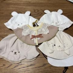 MARLMARL スタイ よだれかけ1点 おまけ帽子4点のサムネイル
