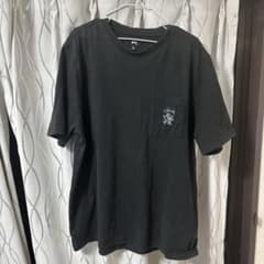 STUSSY ポケットTシャツ ドラゴン刺繍 ブラック Mのサムネイル