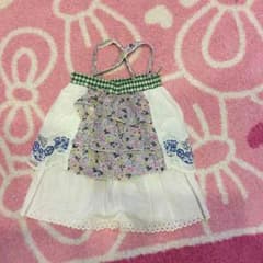 mikua※様 お取り置き中130cmセラフ  2WAY刺繍 キャミソール&スカのサムネイル