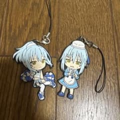 転生したらスライムだった件 ラバーストラップ 2種セット　チア　メイド　リムルのサムネイル
