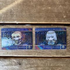 fgo カードダス 2枚セット　 オベロン　アルトリアのサムネイル