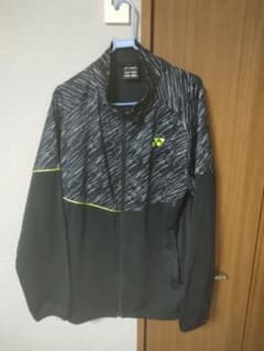 YONEX ヨネックス ジップアップジャケット ブラックのサムネイル