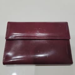 PRADA バーガンディ 三つ折り財布のサムネイル