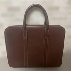 美品】土屋鞄 コンフィオCONFFIO オイルヌメ ビジネスバッグ ブラウン