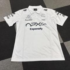 メルセデス AMG F1 /エフワン APXGP レーシング ポロシャツ M メルセデス AMG F1 /エフワン APXGP レーシング ポロシャツ L - メルカリ