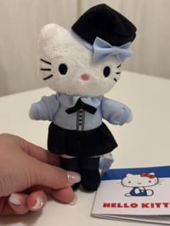 ハローキティ　マスコット　あしなが　Ver. 　ブルー