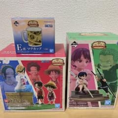 ワンピース一番くじ ラストワン賞、C賞、E賞のサムネイル