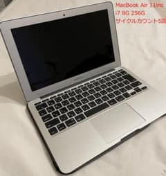 【美品】MacBook Air 11インチ 2014 i7 8G カウント5回のサムネイル