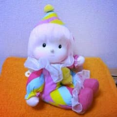 ピエロぬいぐるみ オルゴール内蔵♪ チムチムチェリー♪のサムネイル