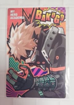 僕のヒーローアカデミア 爆豪勝己 ポートレートカード